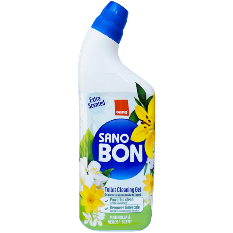 Gel curățare toaletă Sano Bon Neroli & Magnolia, 750 ml 